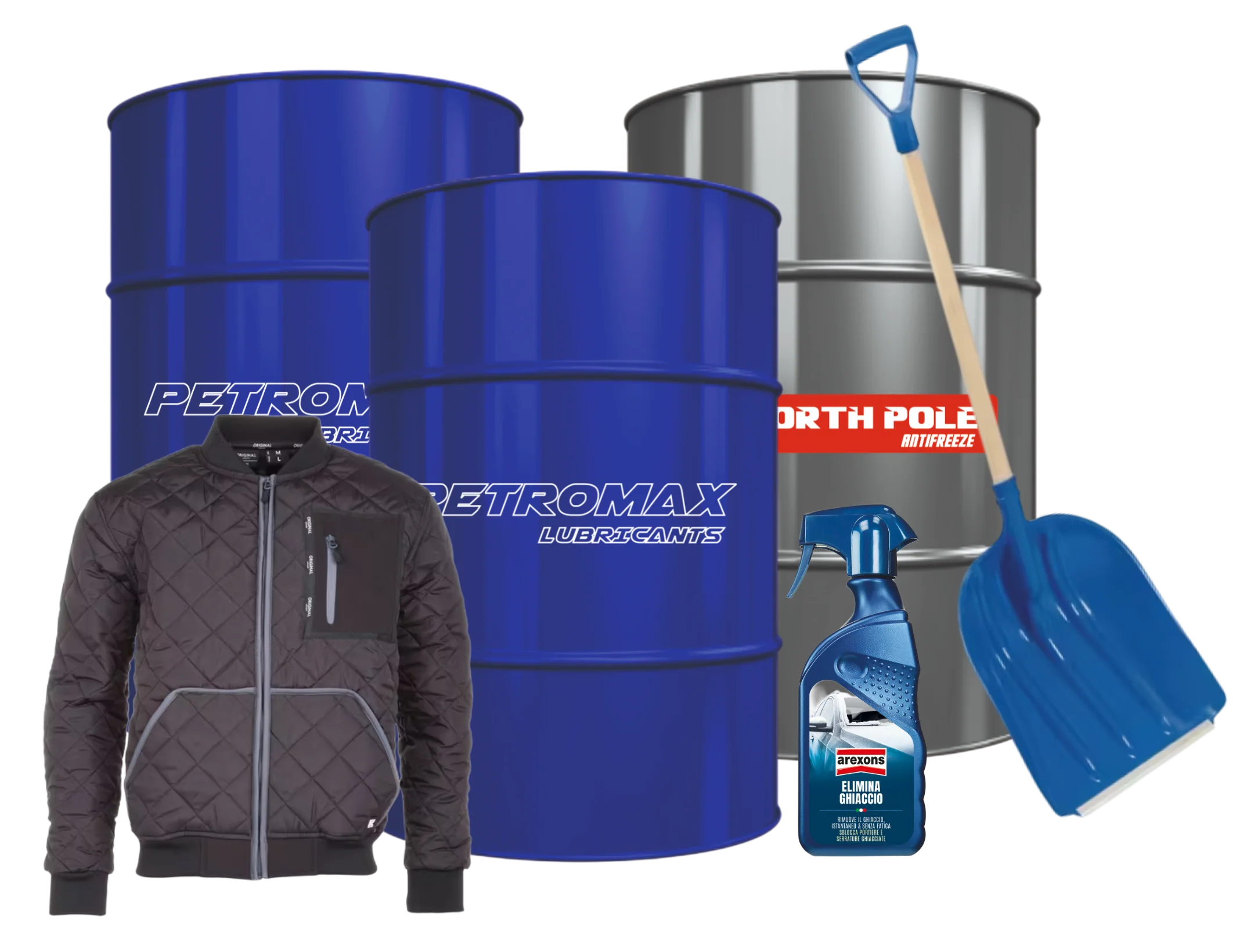 produse la ofertă: ulei Petromax, antigel NordPool și lopată de zăpadă cadou