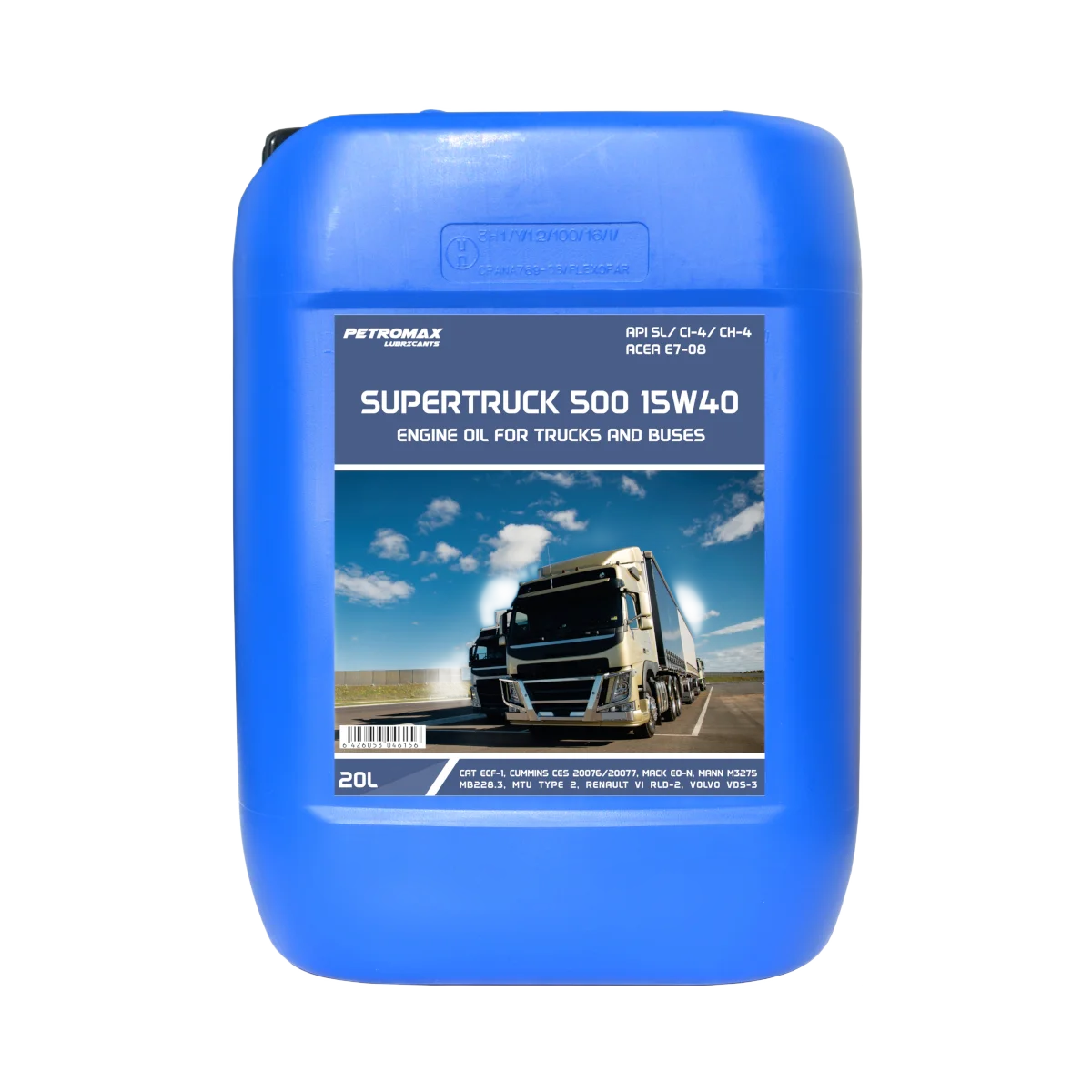 Bidon ulei de motor Petromax SuperTruck 500 15W40