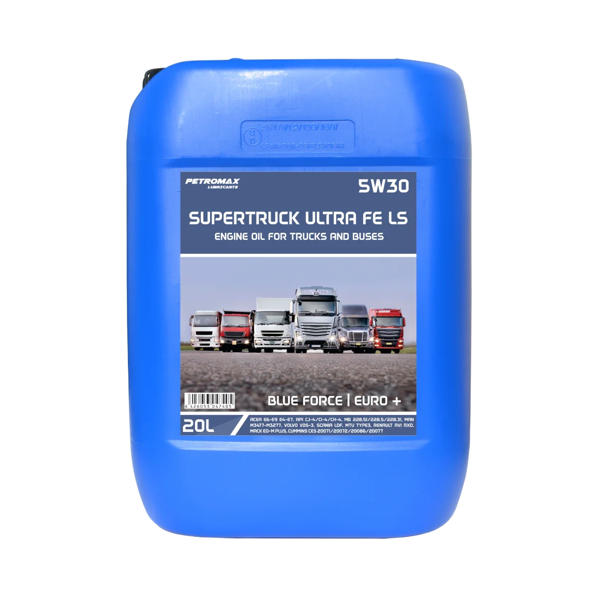 Bidon ulei de motor Petromax SuperTruck Ultra FE LS 5W30