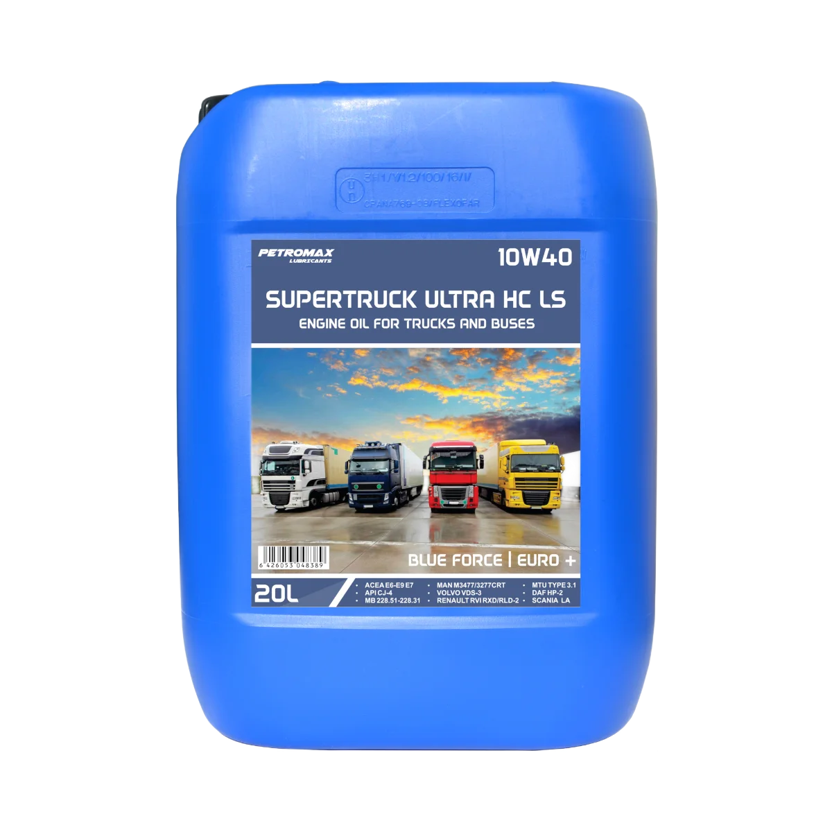 Bidon ulei de motor Petromax SuperTruck Ultra HC LS 10W40